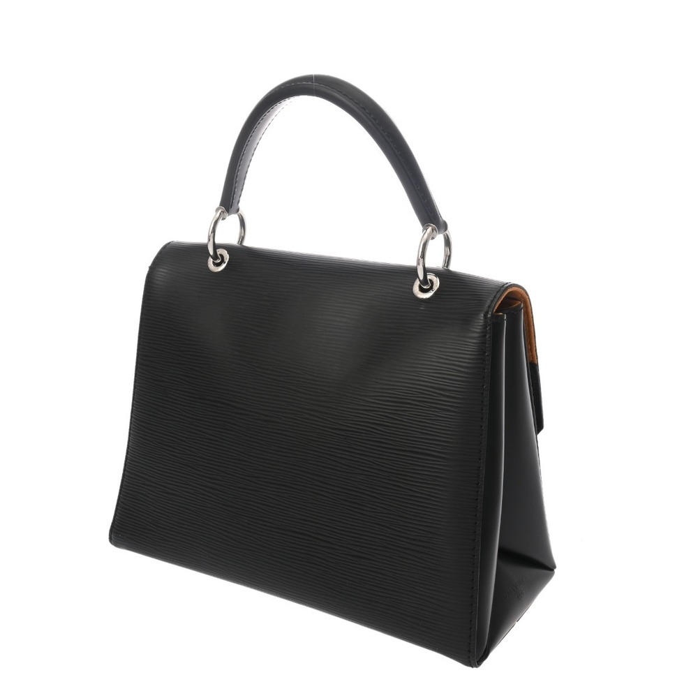 Louis Vuitton Noir Handbag Grenelle Leather Epi Black